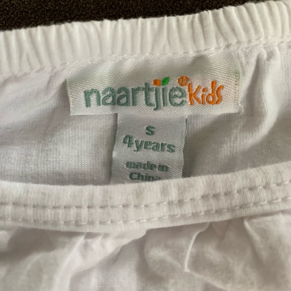 Naartjie Kids Vintage White Long Sleeve Dress 🌺 Size Small (4 years old) - Picture 5 of 6